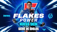 Flakes Power en Fortnite: así es la nueva skin de la Serie de Ídolos del influencer brasileño
