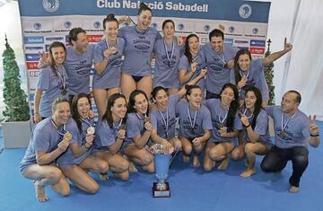 El CN Sabadell, campeón de Europa en 2016.