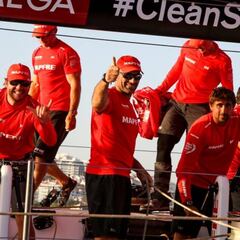 El 'Mapfre' español, segundo en la primera etapa de la Volvo