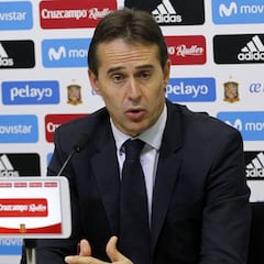 Lopetegui: "¿La nueva camiseta? A veces perdemos el norte..."