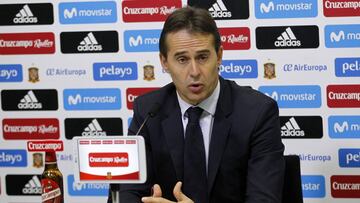 Lopetegui: "¿La nueva camiseta? A veces perdemos el norte..."