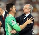 Courtois: “Me llevo bien con Florentino, pero tampoco nos enviamos wasaps”
