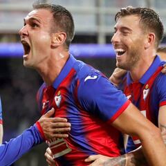 Victoria del Eibar ante el Villarreal en un partido no apto para cardiacos