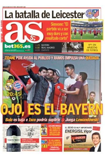 Las portadas de AS de abril