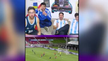 "Si era Arias entraba": la reacción de 'LosDispli' a tapada de Bravo