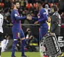 Piqué no sale a entrenarse
y es seria duda para Getafe