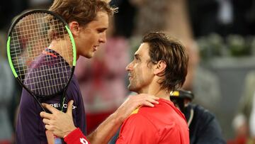 Zverev: "Ferrer ha superado todas mis expectativas entrenándome"
