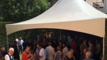 Recepción en la Embajada de España de Macedonia.