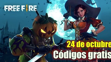 Free Fire | C車digos de hoy lunes 24 de octubre de 2022: recompensas gratis