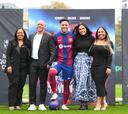 Así ha sido la presentación de Vitor Roque con el Barcelona