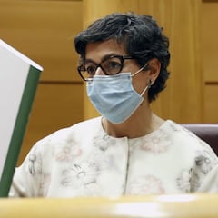 González Laya: "La cuestión de Kosovo 'se dirime con las reglas de la FIFA"