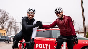 Raúl García, pupilo de Contador