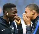 Dembélé habla sobre el no-fichaje de Mbappé