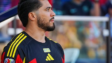 Henry Martin of America during the Champion of champions match between America and Toluca as part of the Liga BBVA MX, Champions the Torneo Apertura 2024 and Torneo Clausura 2025 at Dignity Health Sports Park Stadium, on July 20, 2025 in Carson, California, United States.