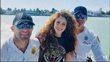 Shakira, boxeadora estrella de la Policía de Miami