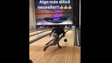 Vidal demostró toda su maestría para el bowling