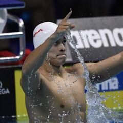 Sun Yang gana el 200 y ya abarca más distancias que Hackett