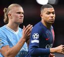 La comparativa entre Haaland y Mbappé en Champions: partidos, goles y asistencias en Europa