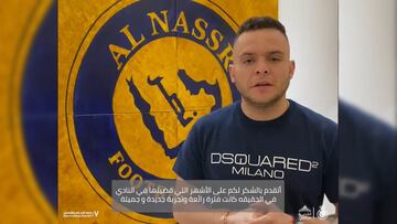 Jonathan Rodríguez se despidió del Al-Nassr: “Gracias por estos seis meses”
