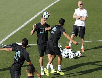 El Madrid prepara el partido en Mendizorroza