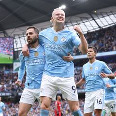 Haaland baila a los lobos