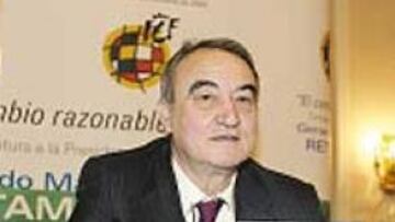 <b>CAMBIO RAZONABLE. </b>Retamero quiere otra Federación.