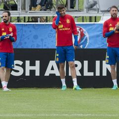 Trabajo de recuperación para los titulares en La Isla de Ré