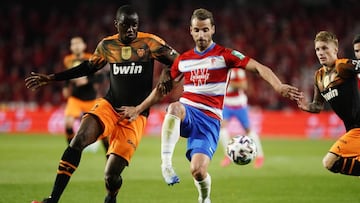 Granada - Valencia: horario, TV y cómo y dónde ver.