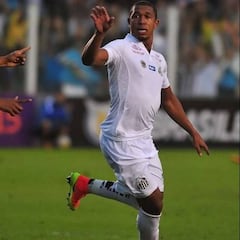 Gol de Copete en la victoria de Santos al líder Palmeiras