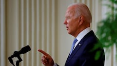 Defiant Biden addresses Afghanistan withdrawal: "I was not going to extend this forever war"