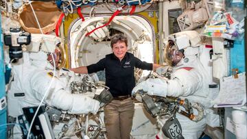 Peggy Whitson, la astronauta de r&eacute;cord felicitada por Donald Trump