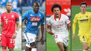 El casting del central: Alaba, Koulibaly, Koundé y Pau Torres