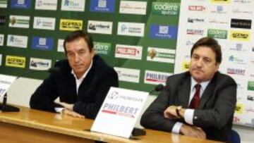 Anguix y Sepulcre, en una rueda de prensa.