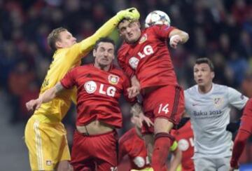 El portero Bernd Leno.