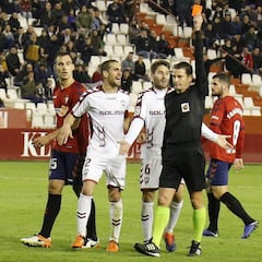 El Alba recurrirá la segunda amarilla de Zozulia ante Osasuna