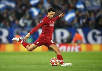 Trent Alexander-Arnold shapes to shoot