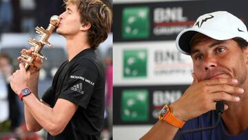 Zverev ya es como Nadal: luce un Richard Mille de 140.000 euros