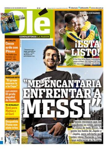 Portadas de la prensa mundial