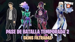 Fortnite: filtradas las skins del Pase de Batalla de la Temporada 2