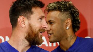 Messi y Neymar. 