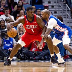 Contra Embiid, triples y Zion