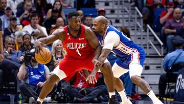 Contra Embiid, triples y Zion