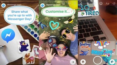 Facebook Messenger Day copiará el formato de Snapchat Stories