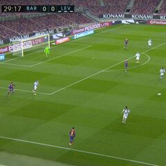 Y de repente De Jong explotó: jugadón de locura absoluta de más de 60 metros