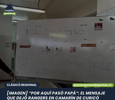 Rangers le ganó a Curicó de visita y le dejó este mensaje en el camarín: arde el Maule