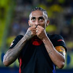 Raphinha es el líder del FC Barcelona
