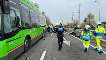 Tragedia en Leganés: tres muertos y dos heridos graves en un accidente de tráfico