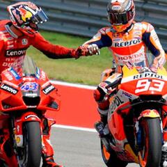 Márquez responde al "¿muchas pelotas o estupidez?" de Miller