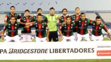 Palestino regresó el 2015 al campeonato internacional y no pasó la fase de grupos, donde se midió entre otros a Boca Juniors.