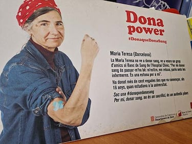 La mujer que ha hecho 248 donaciones de sangre